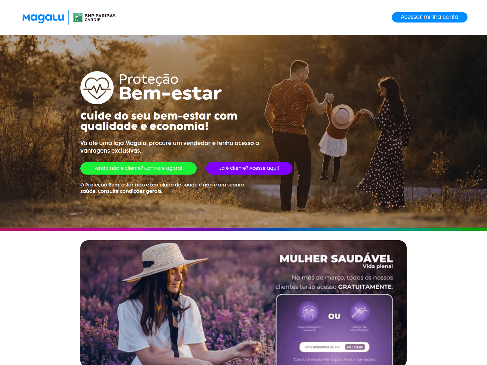 Screenshot of magazineluizabemestar.com.br