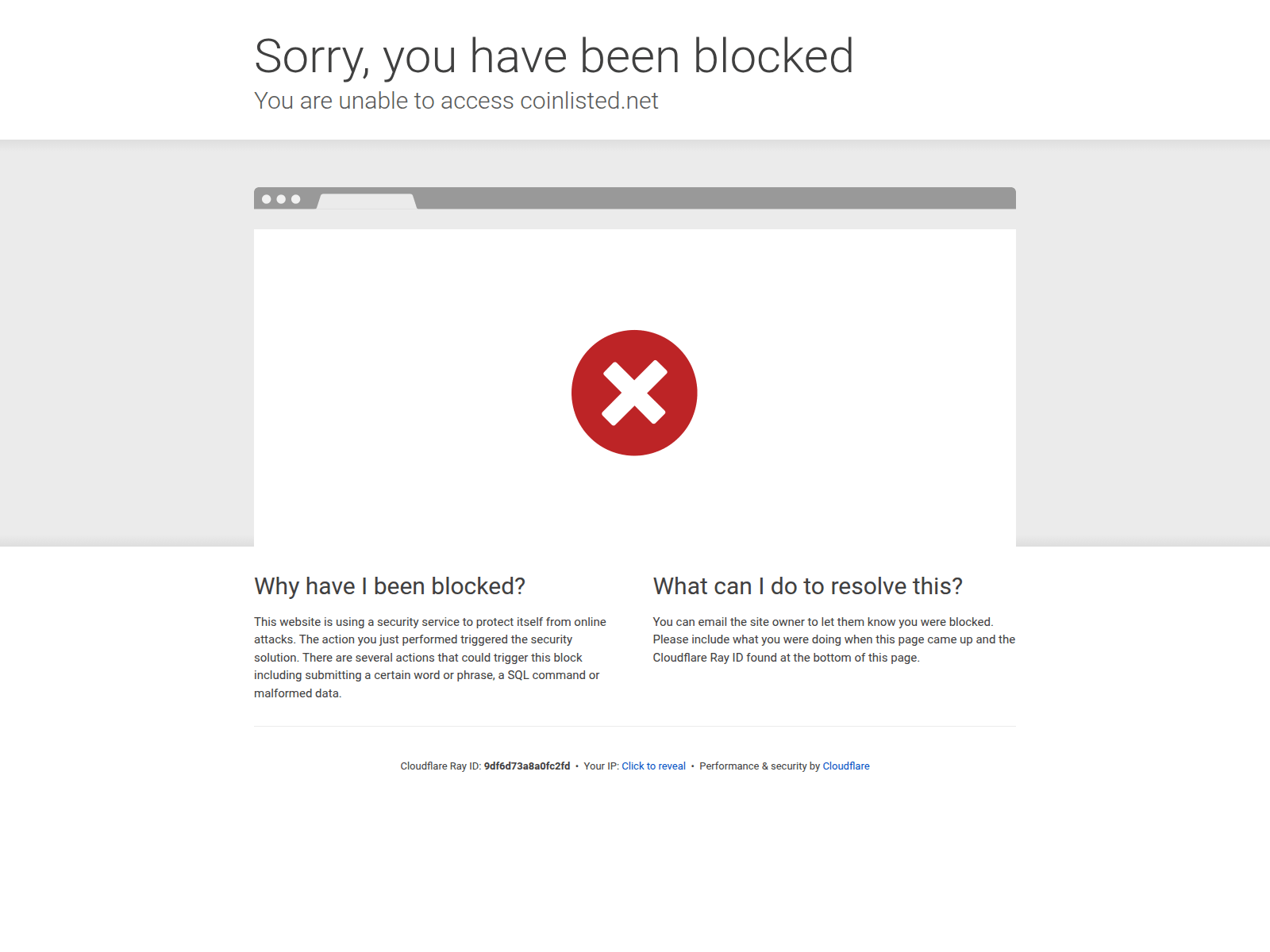 Screenshot of coinlisted.net