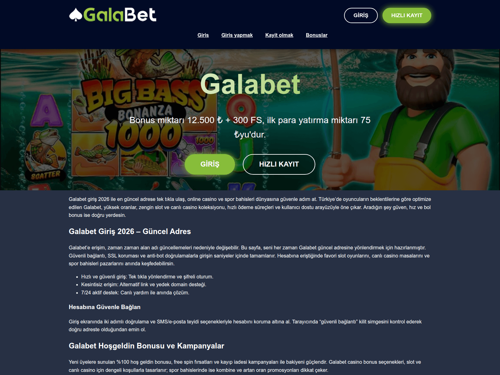 Screenshot of galabetgiris-2026.com