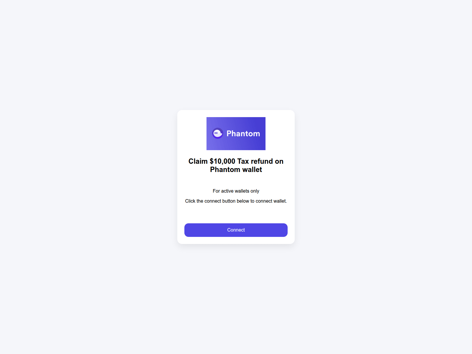 Screenshot of phantomwallet.listing-check.com