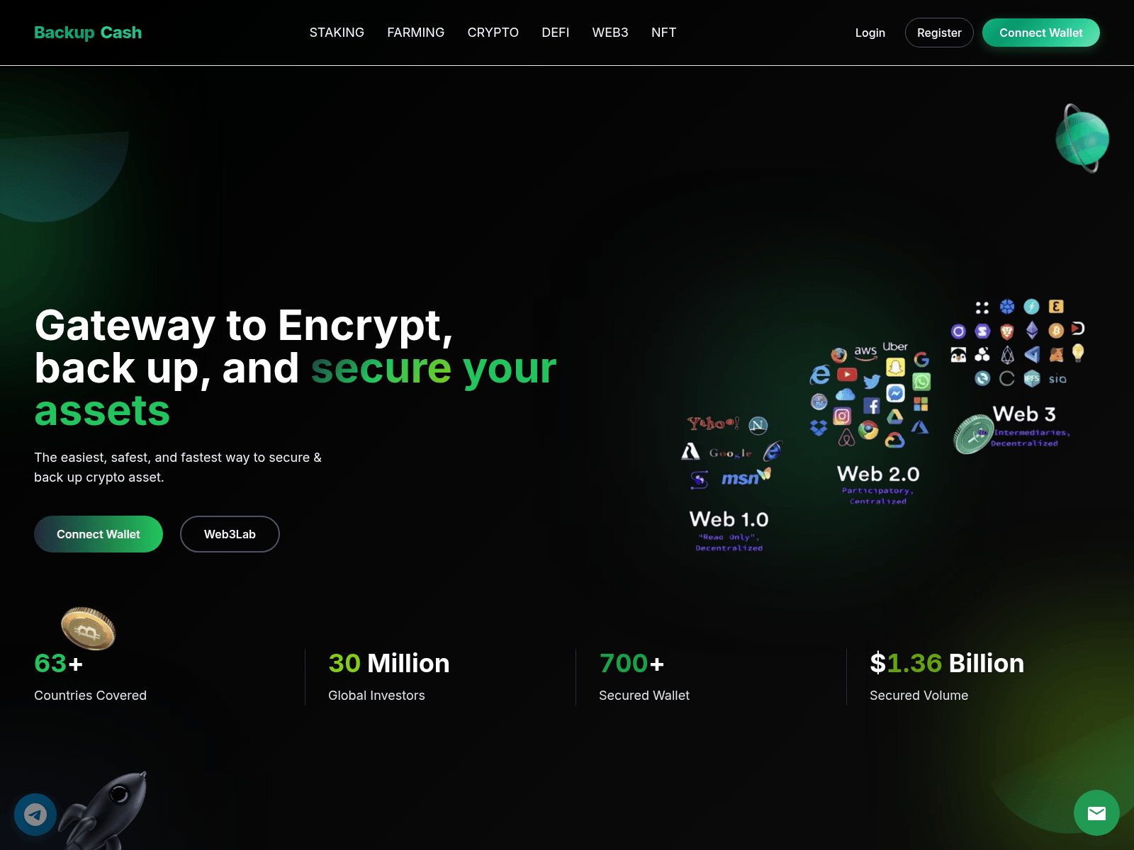 Forensic screenshot of www.backupcash.pro