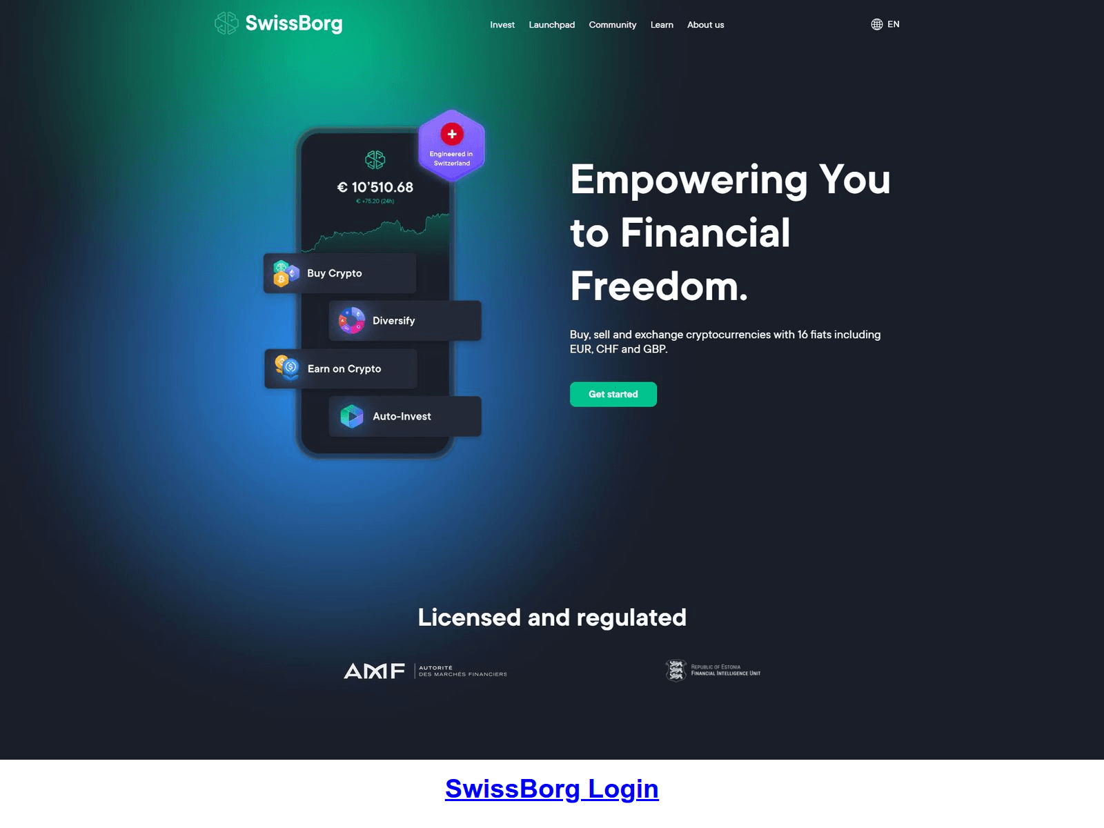 Screenshot of swiissborglogen.webflow.io