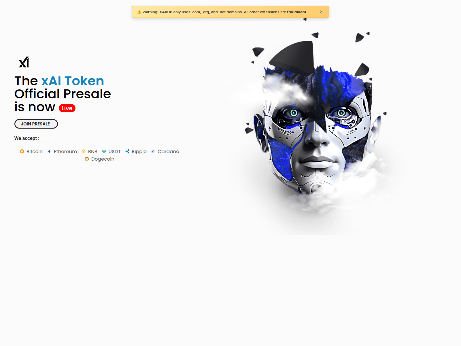 Screenshot of xa90p.net