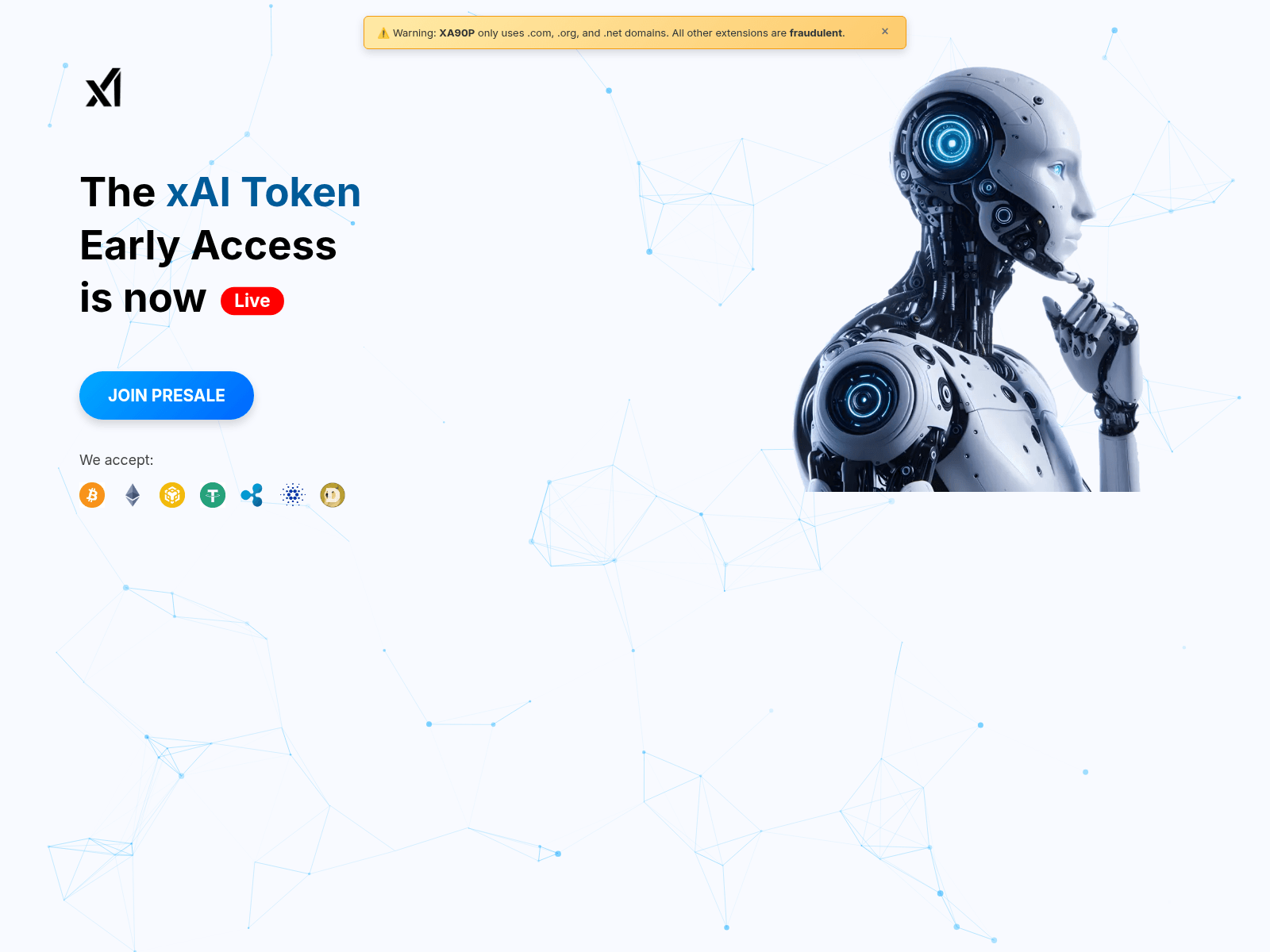 Screenshot of xa90p.org