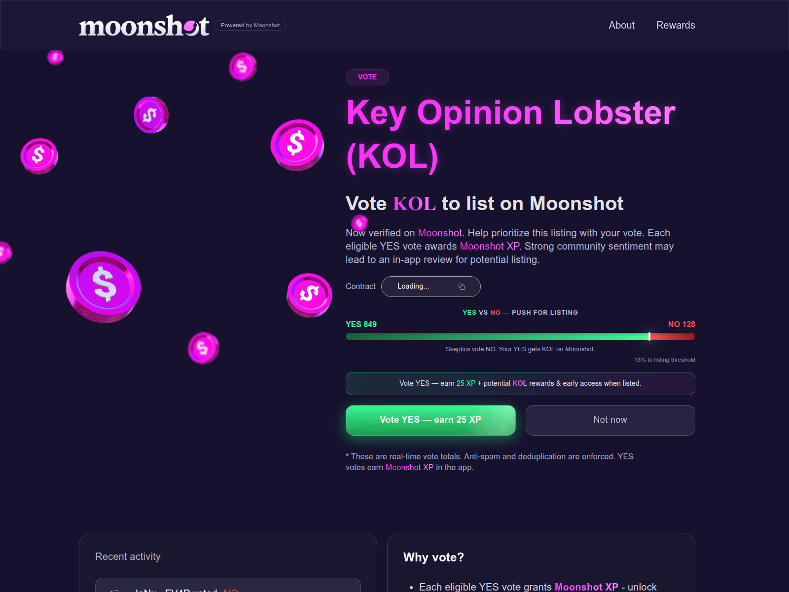 Forensic screenshot of moonshot-money.cfd
