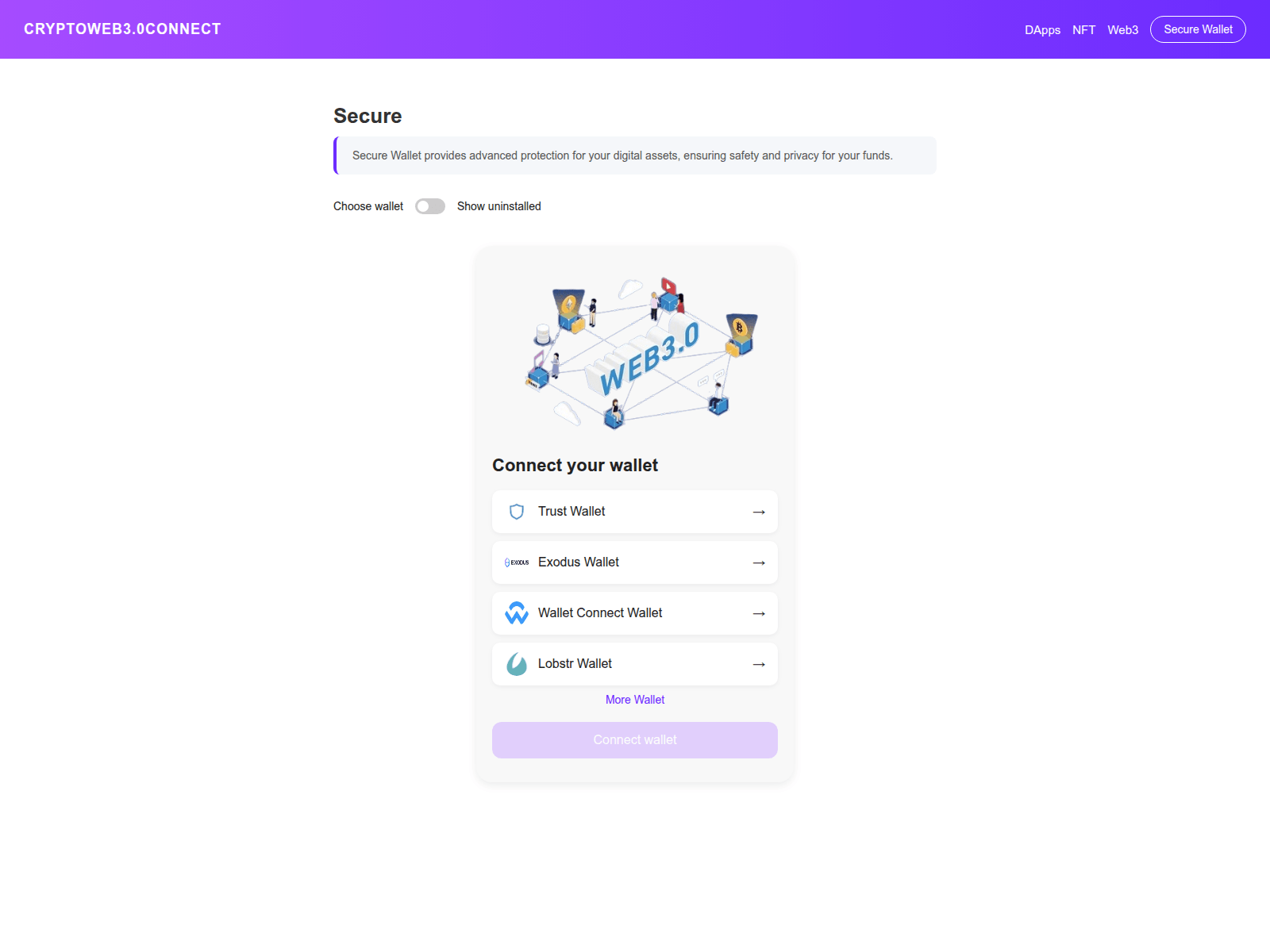 Screenshot of ledgerbridgex.com