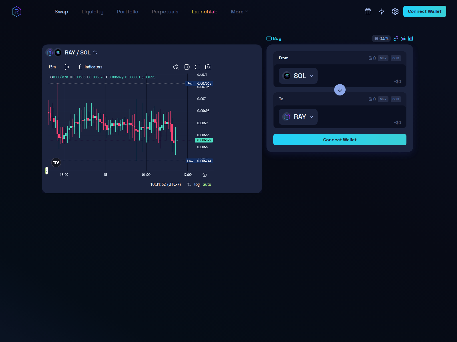 Screenshot of raydiumn.lat