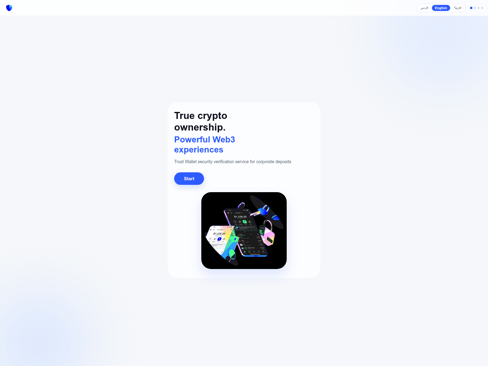 Screenshot of trustwallet.cloudyhost.org