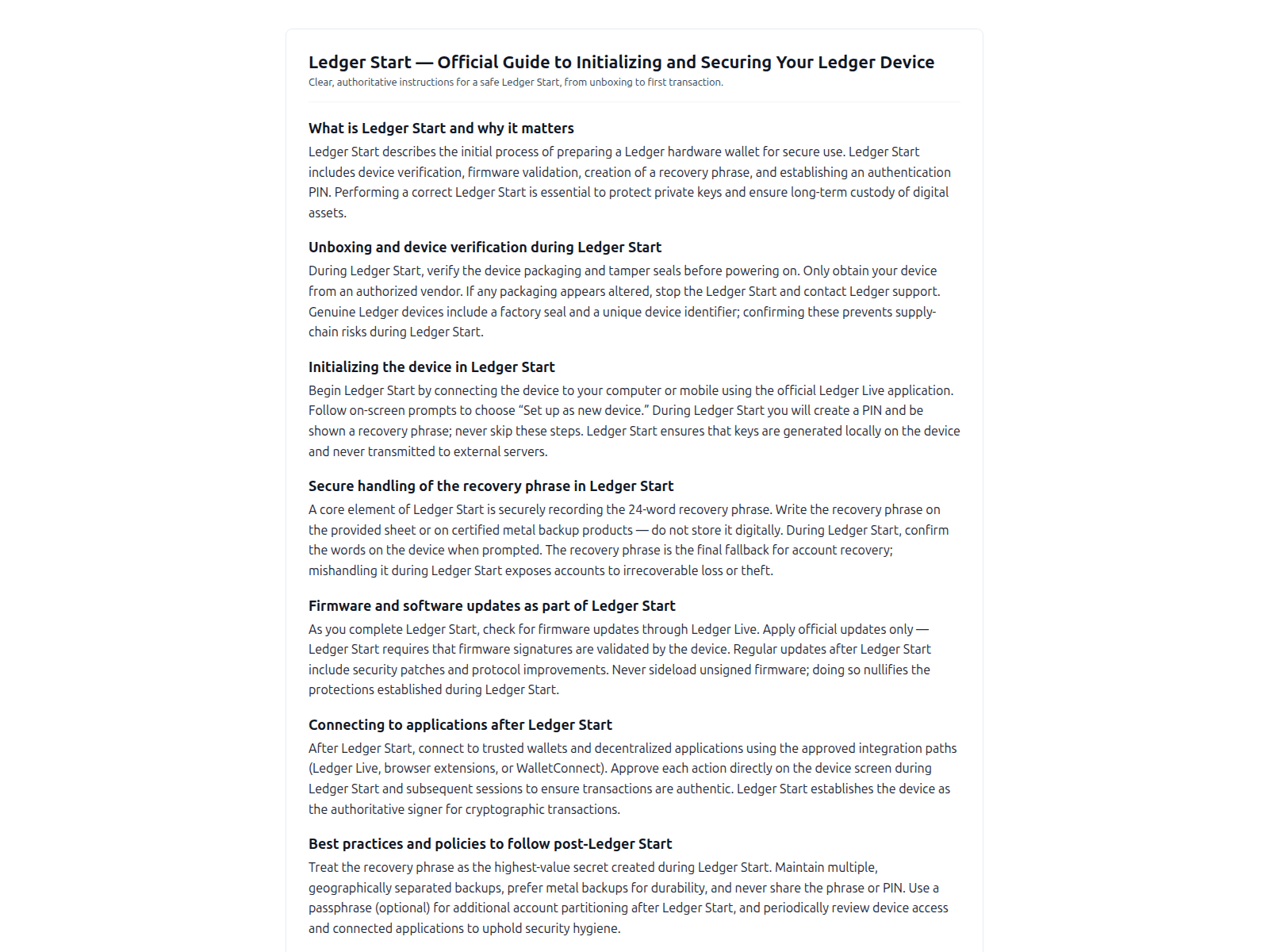 Screenshot of x-ledger-start.pages.dev
