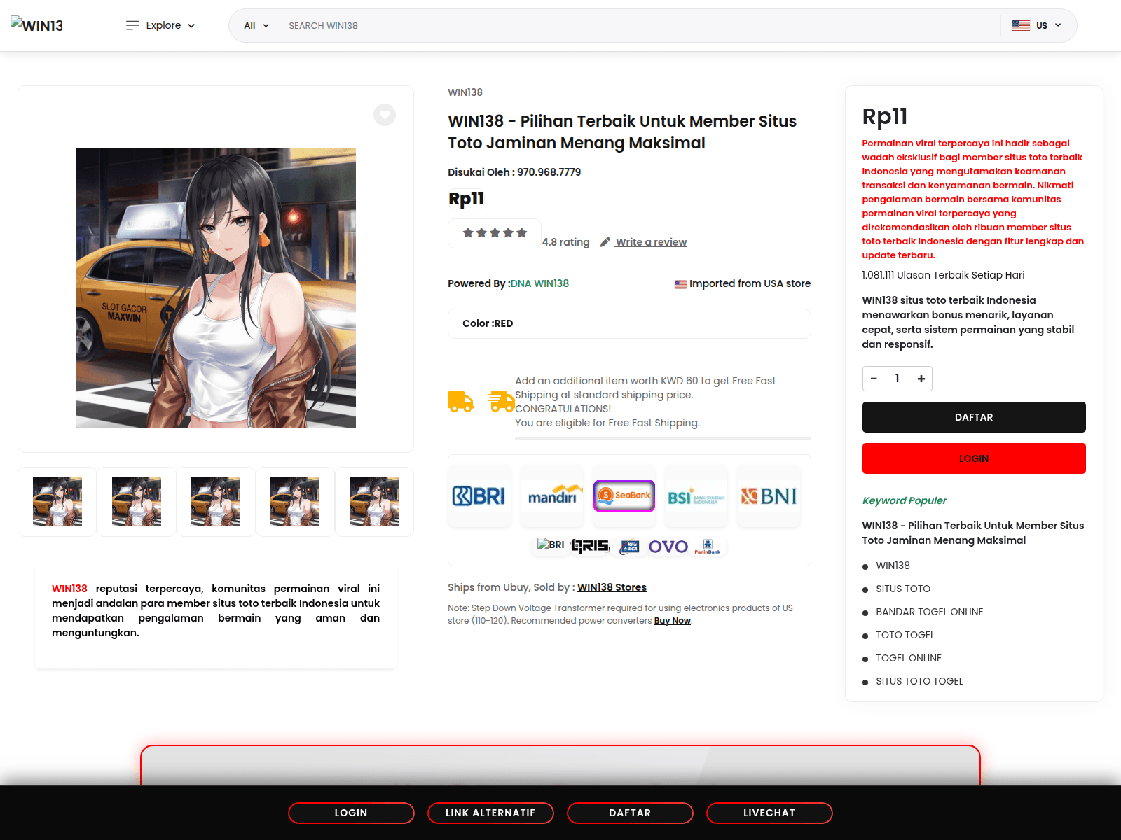 Forensic screenshot of restabalong.kalsel.polri.go.id