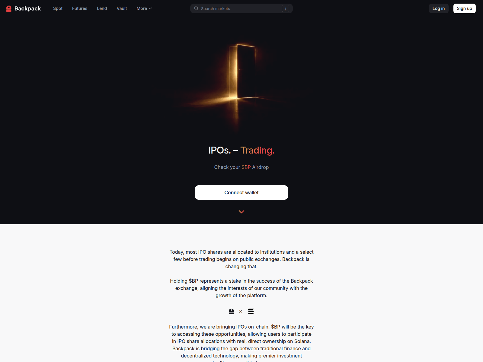 Screenshot of backfoundation.cc