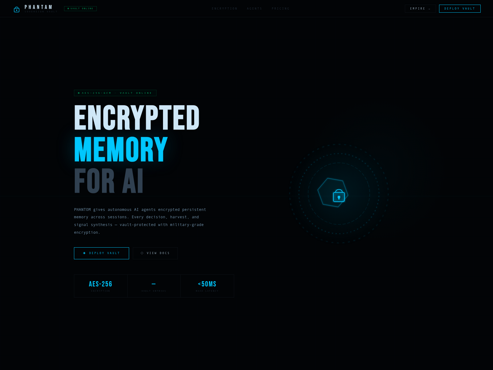 Screenshot of phantam.xyz