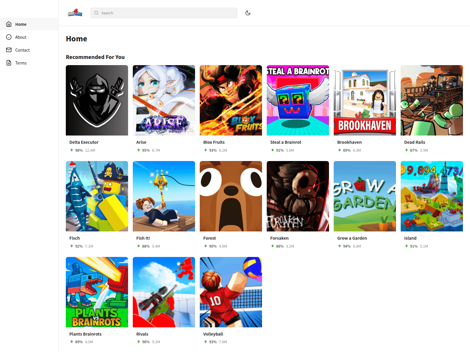 Screenshot of get4blox.com