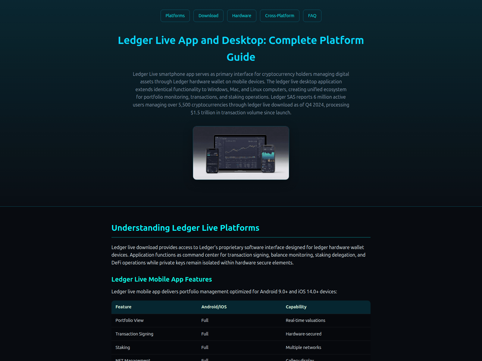 Screenshot of official.ledger-live-apps.com