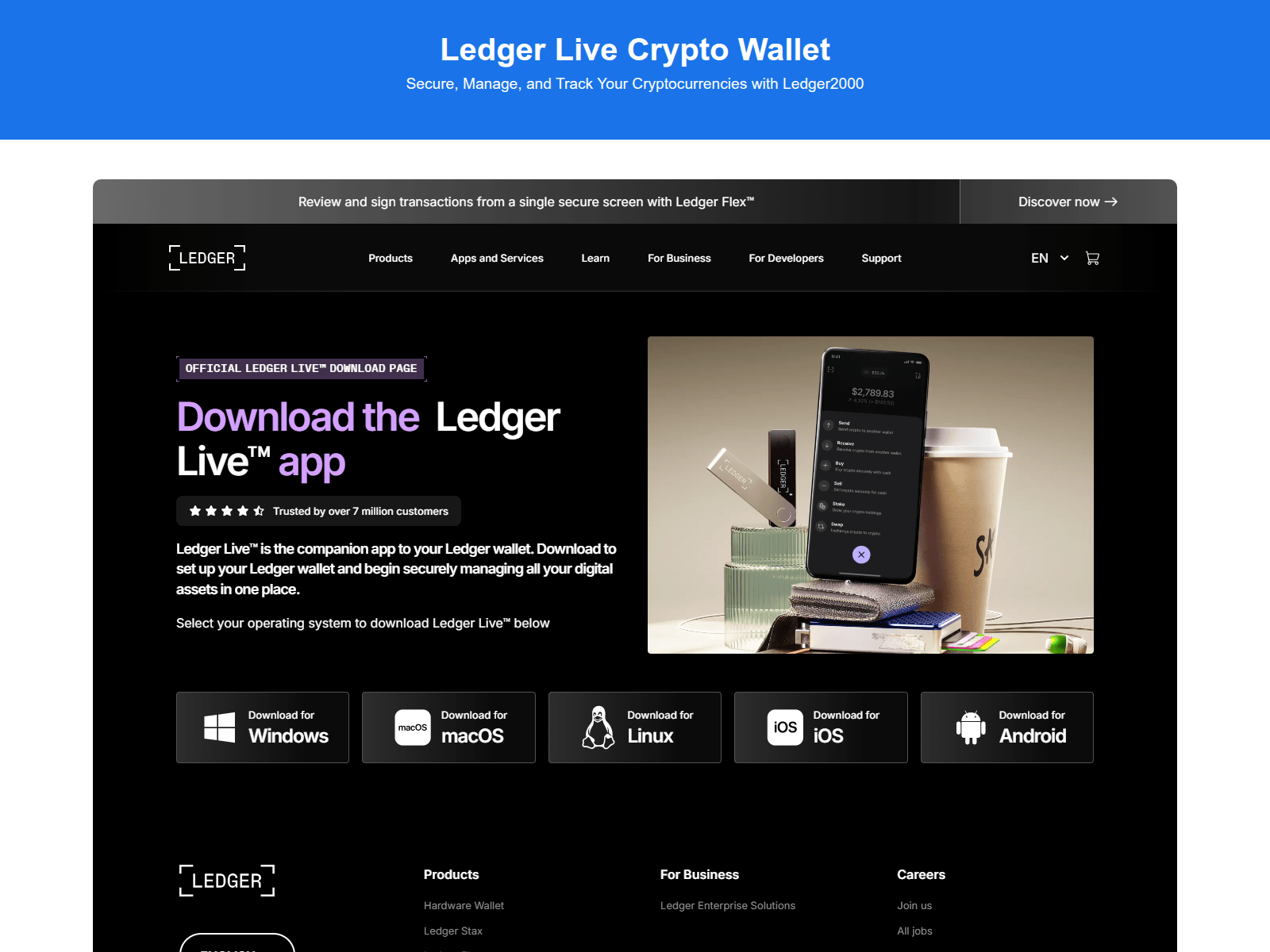 Screenshot of learn-ledger-live-strt-us.pages.dev