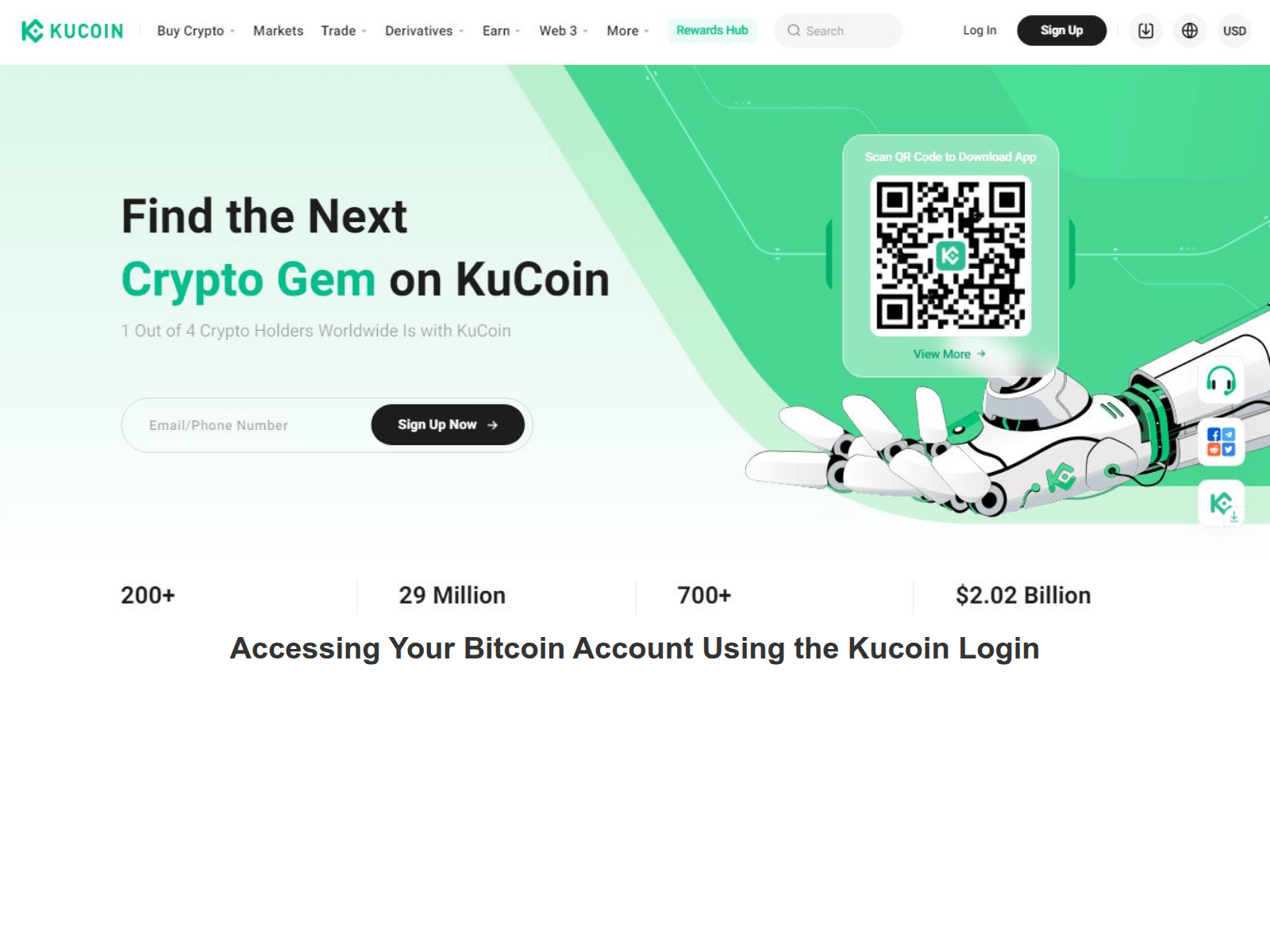 Screenshot of login-kucoinin.webflow.io