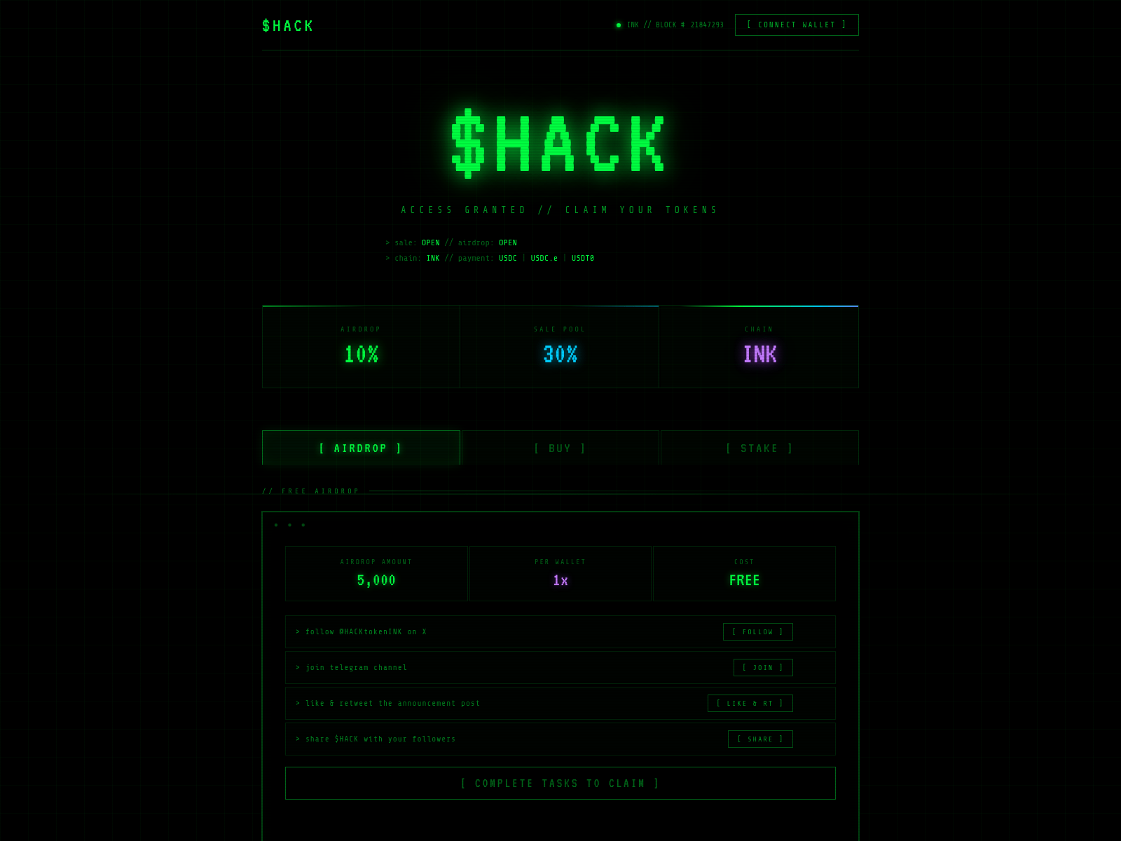 Screenshot of hackink.xyz