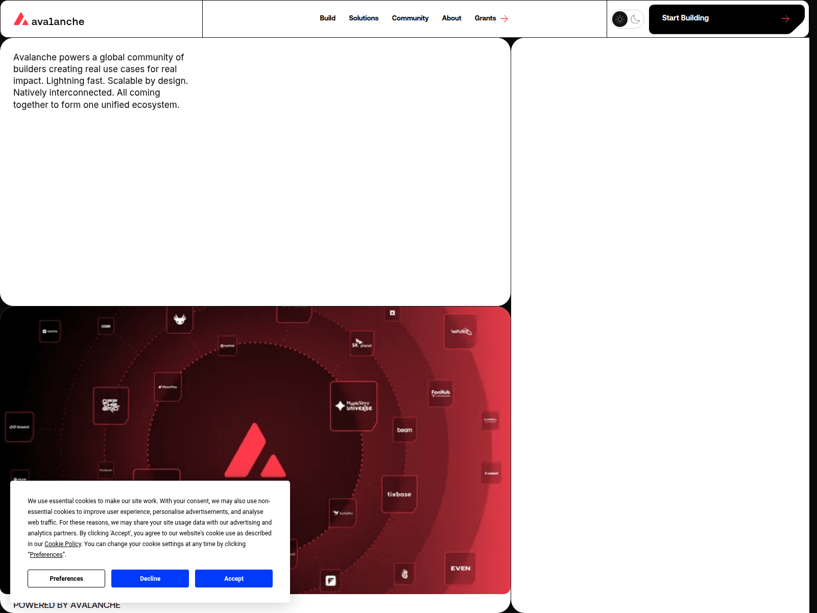 Screenshot of avax-treasury.com