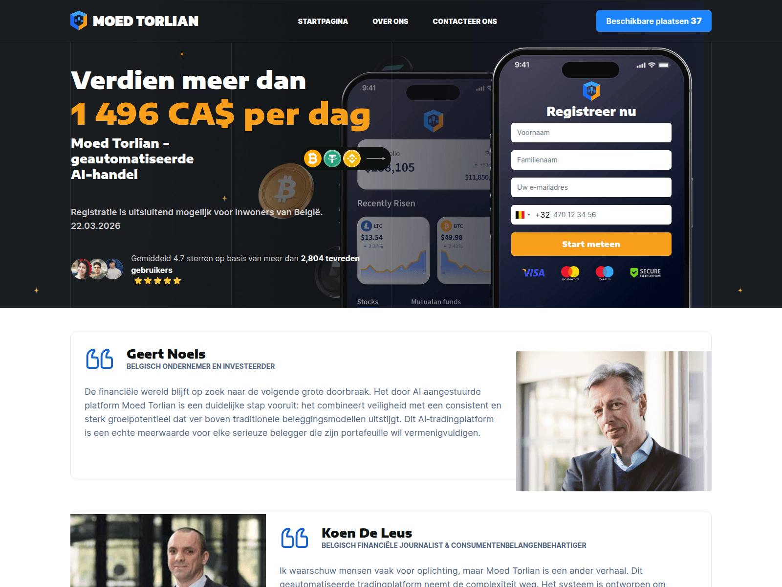 Screenshot of moed-torlian.com