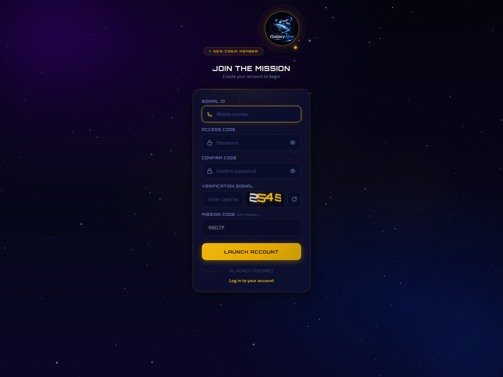 Screenshot of phgalaxyone.tech