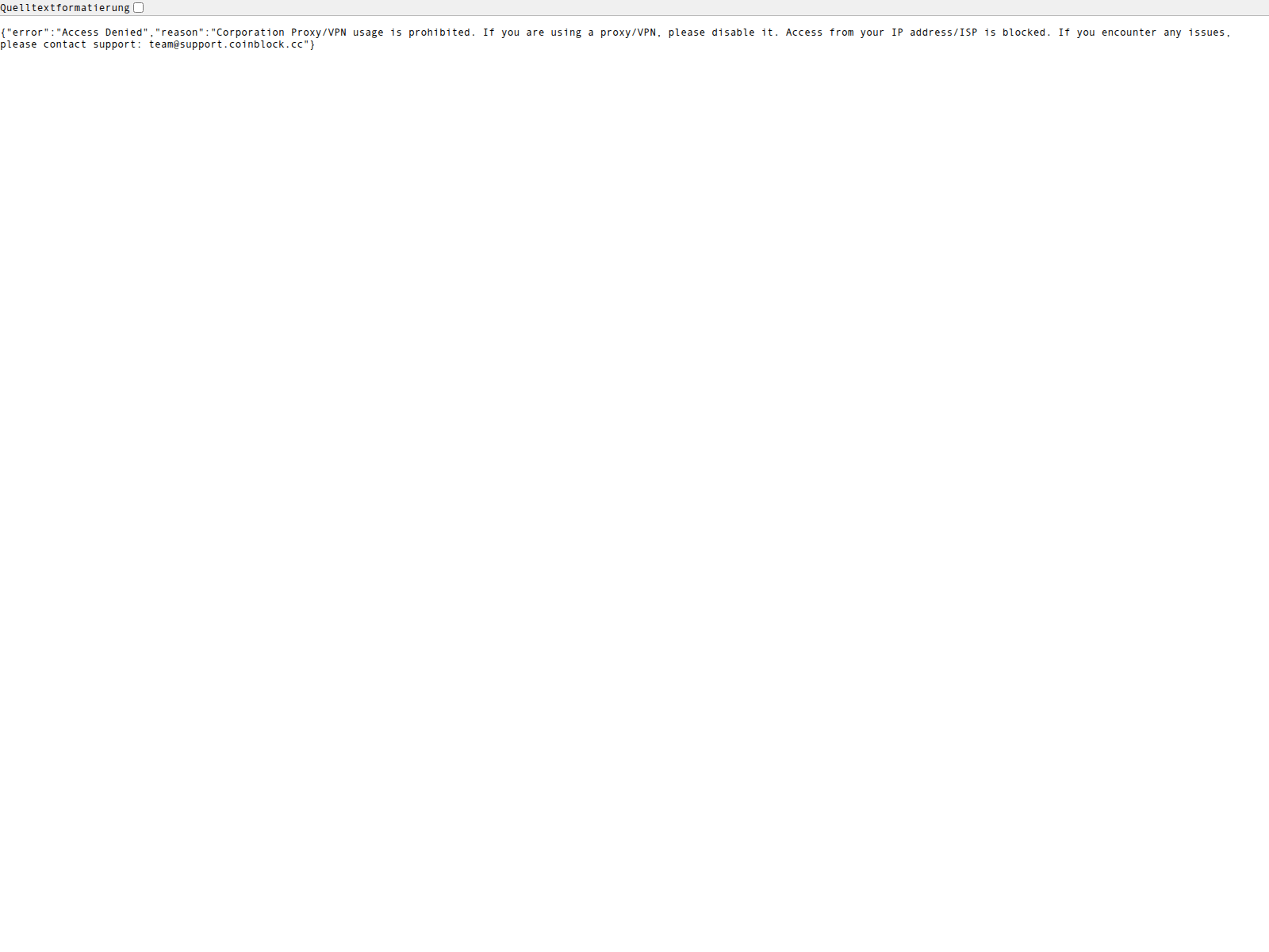 Screenshot of coinblock.cx