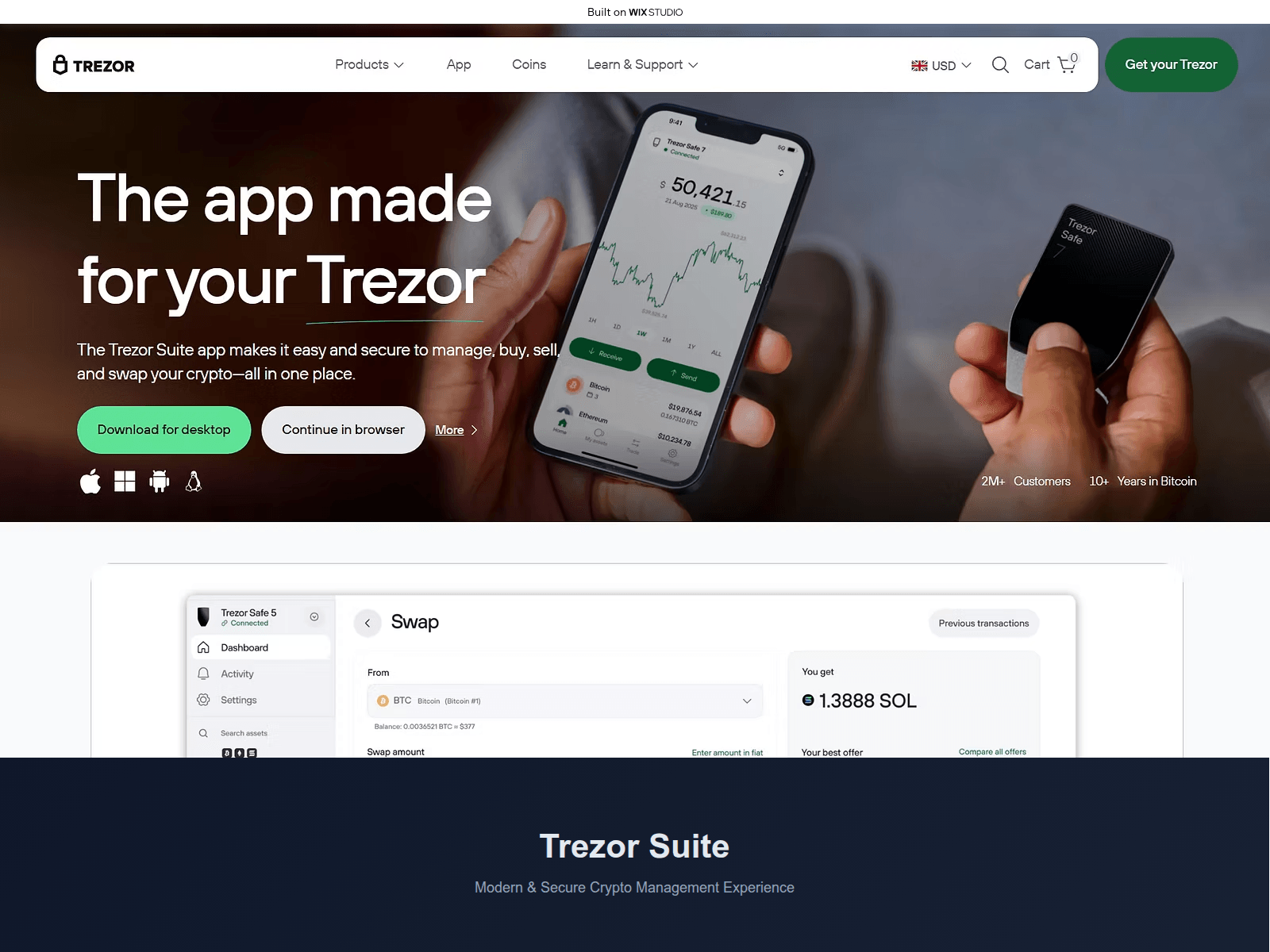 Screenshot of suiteapp.wixstudio.com