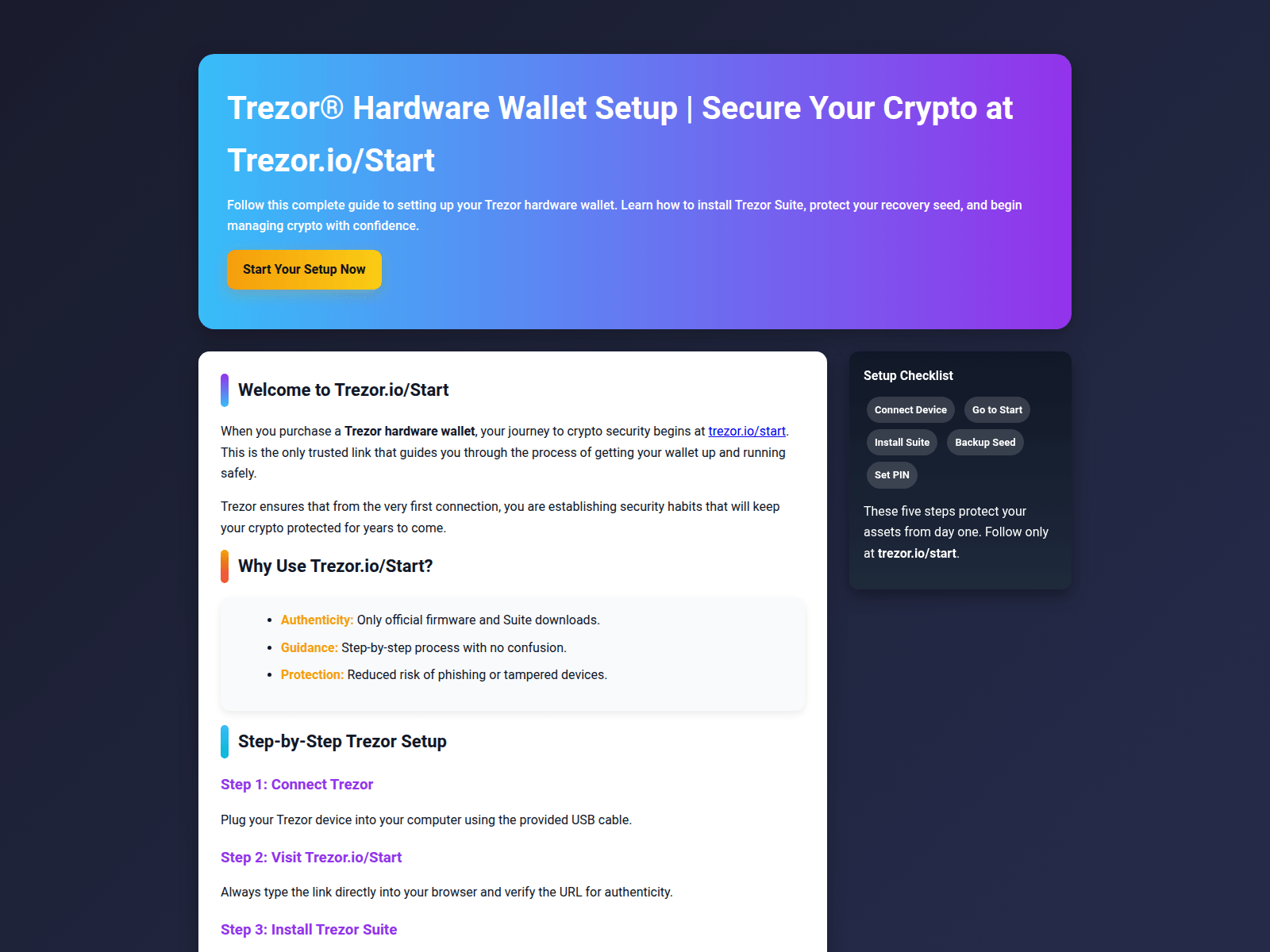 Screenshot of trzzr-strt-io.pages.dev