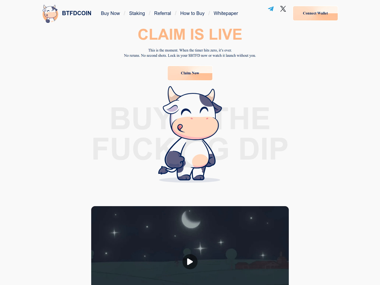 Screenshot of claimbtfd.pages.dev