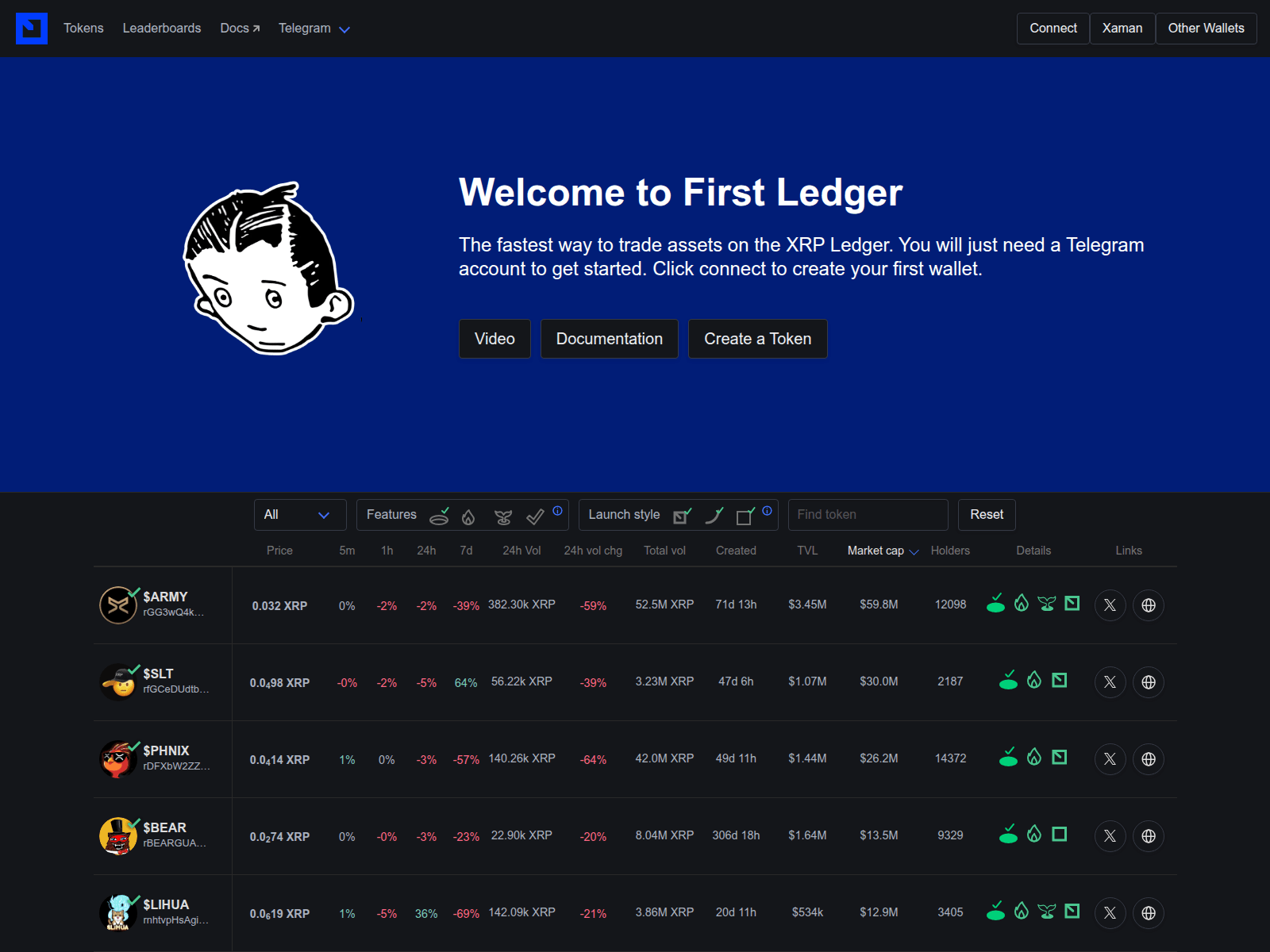 Screenshot of firstledgers-clearcaches.pages.dev