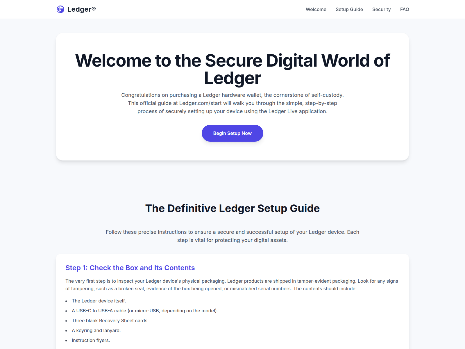 Screenshot of ledggerr-com-start.pages.dev