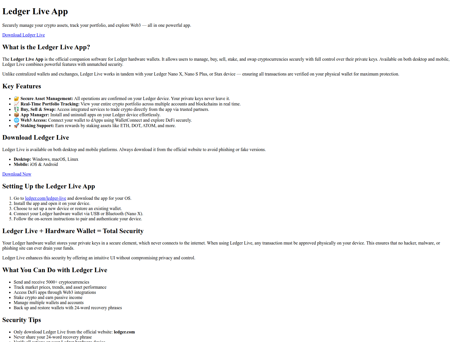 Screenshot of app-ledgerlive--safe.pages.dev