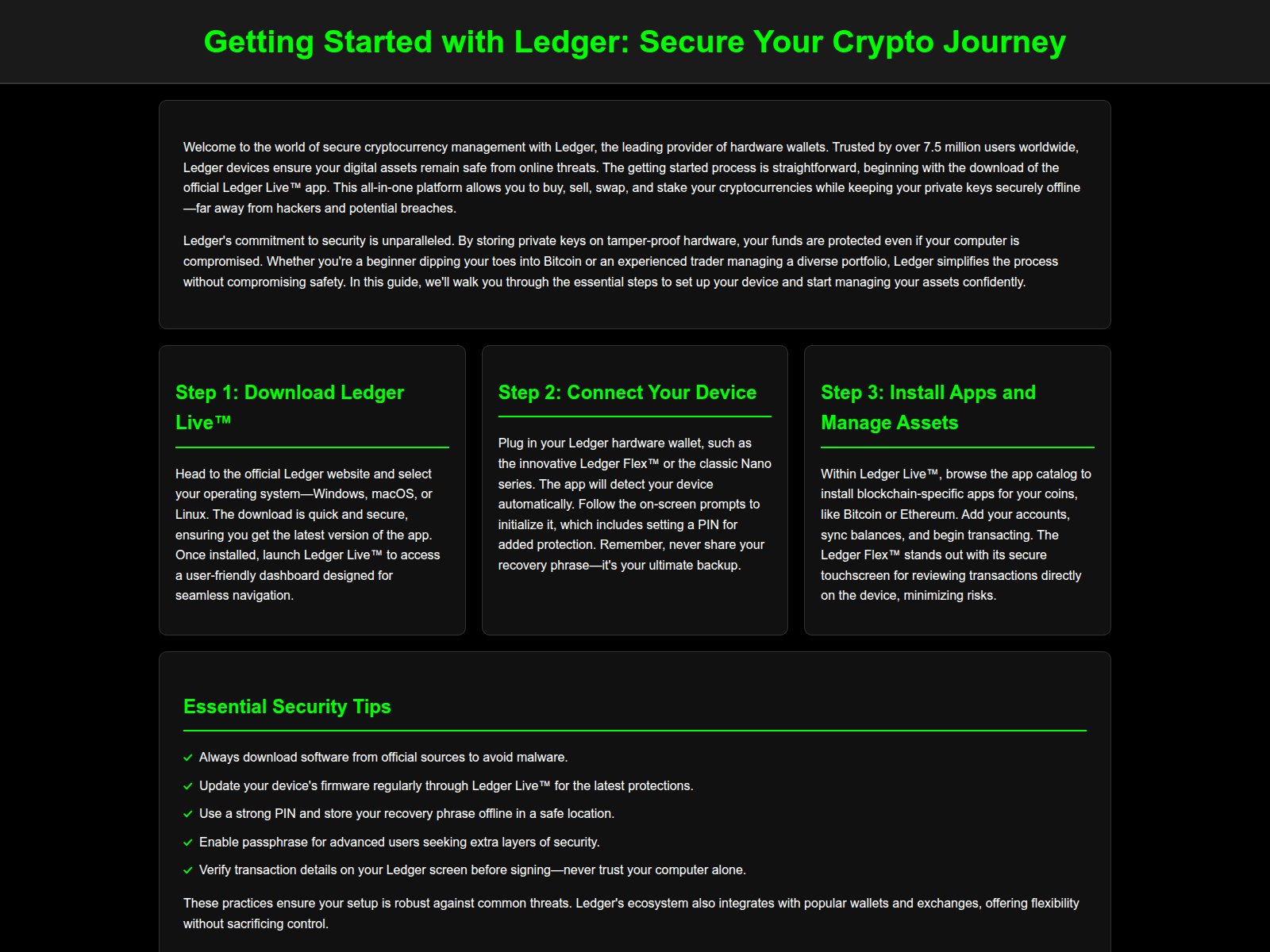 Screenshot of cdn-ledger-com-start.pages.dev