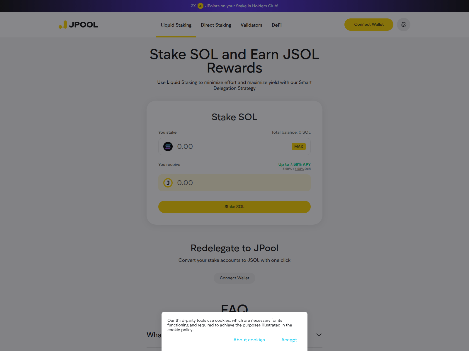 Screenshot of jpool-webapp.pages.dev