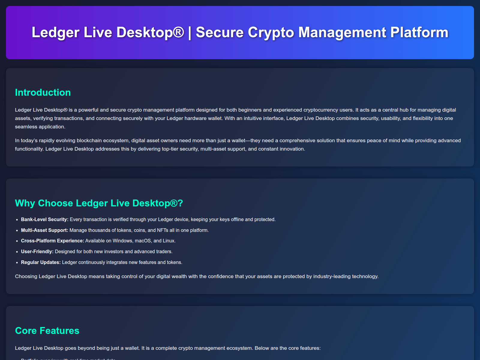 Forensic screenshot of ledger-desktop-liv.pages.dev