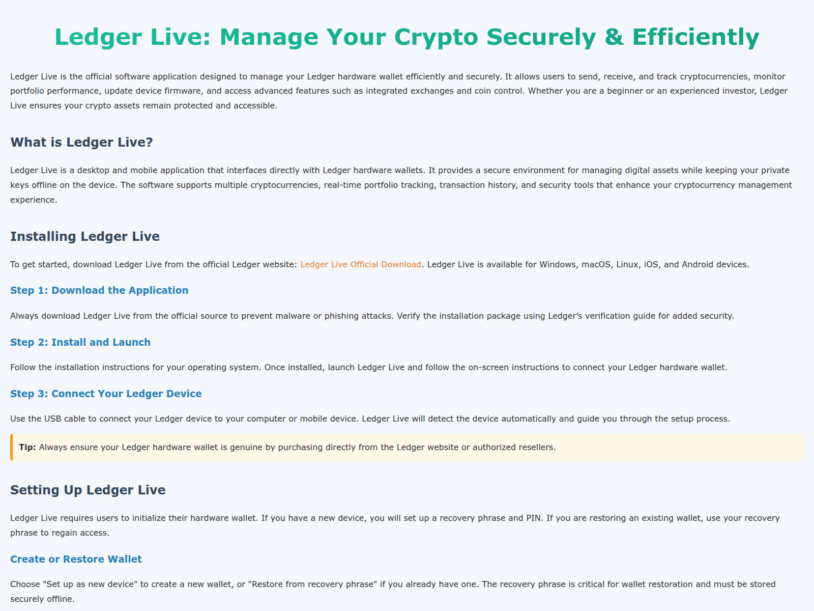 Screenshot of sso-ledger-live.pages.dev