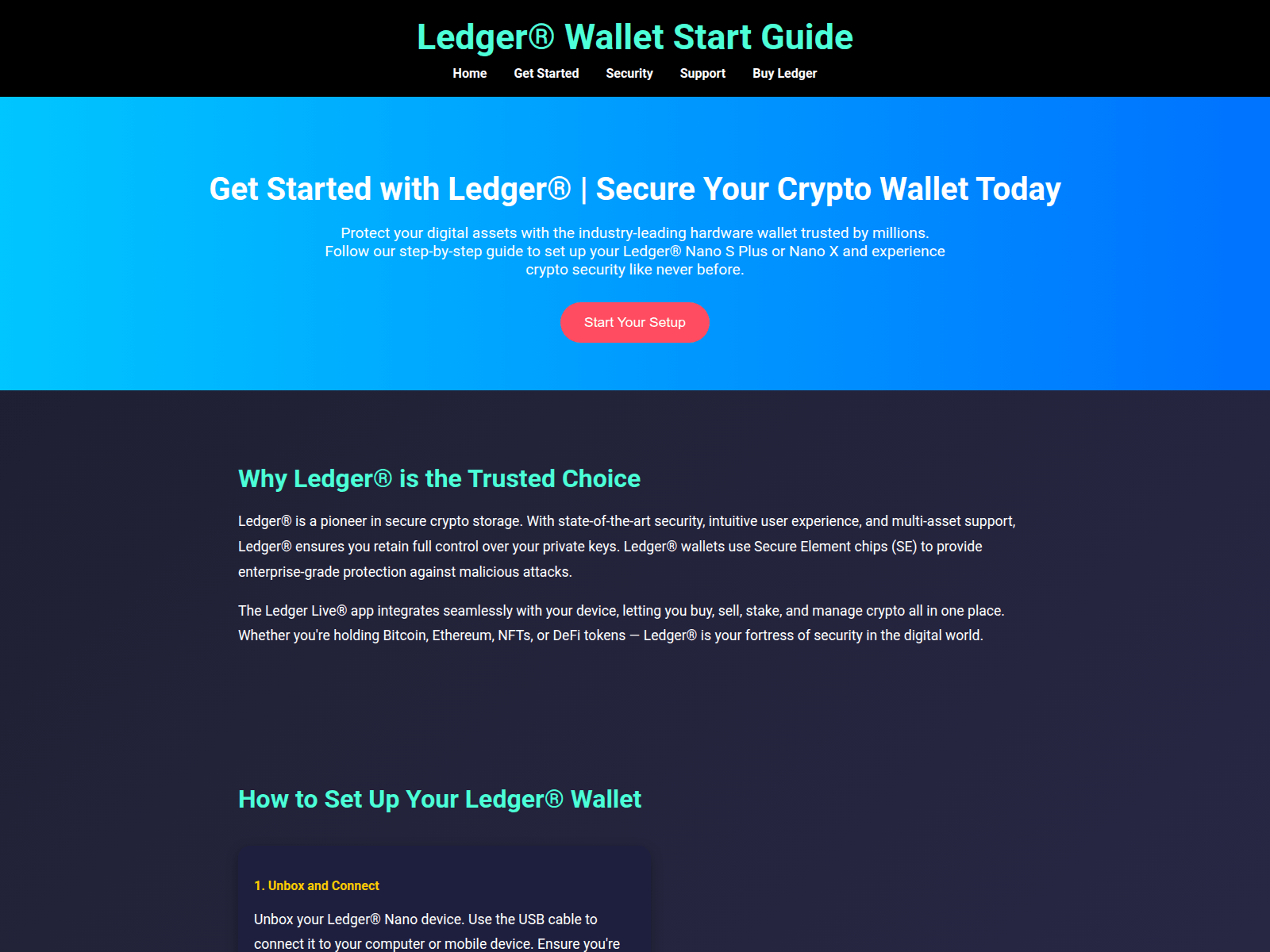 Screenshot of ldgr-io-strt-acc.pages.dev