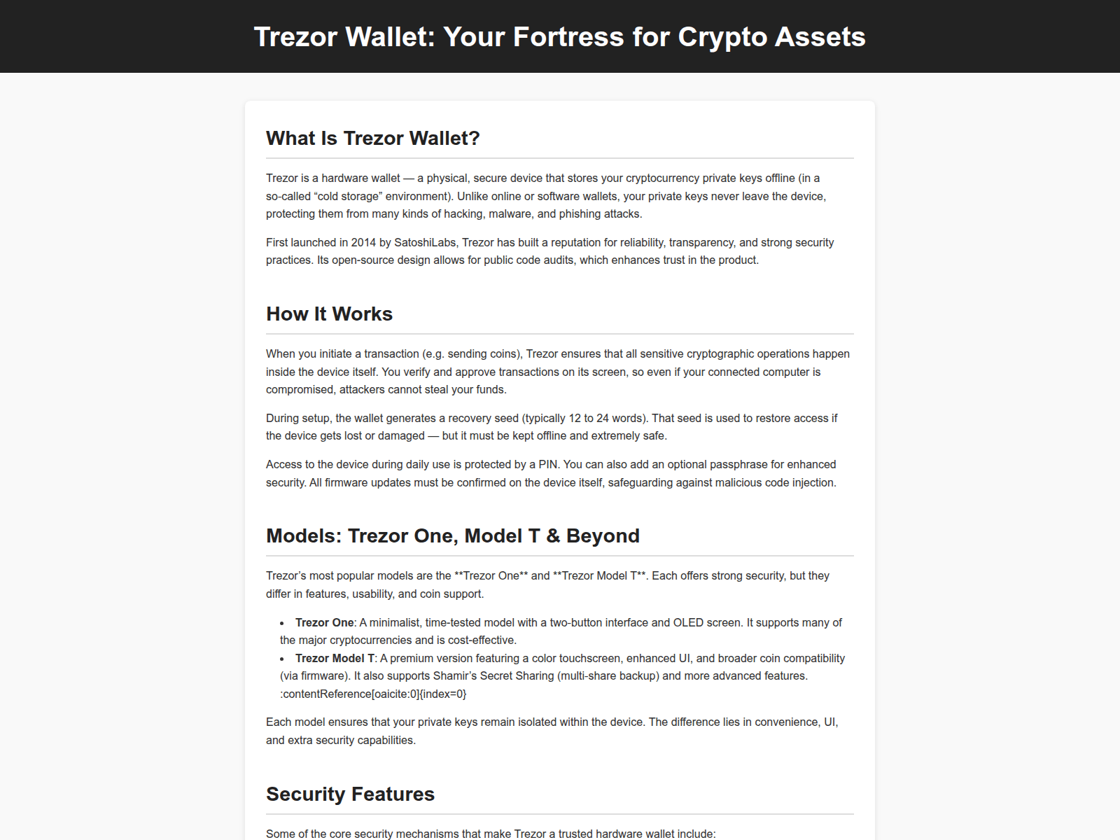 Screenshot of treziouhardwar-wallit.pages.dev
