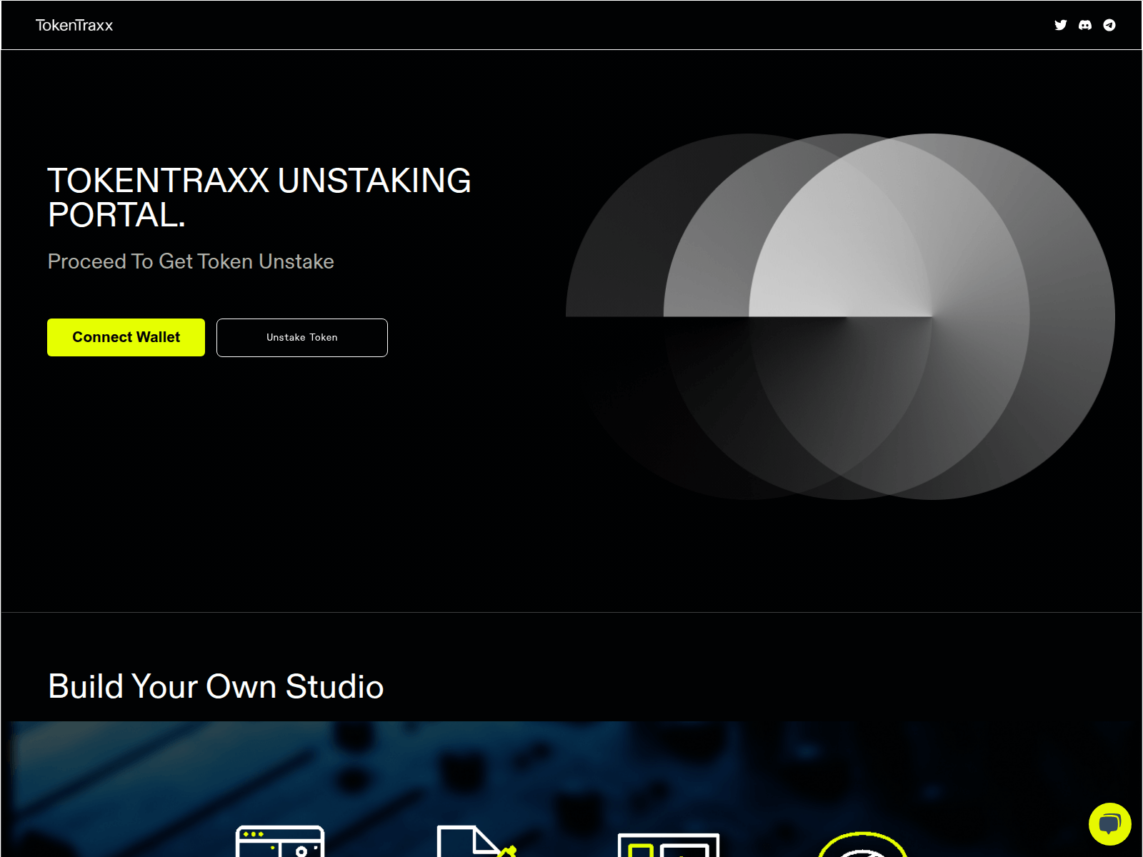 Screenshot of traxx-unstaking.pages.dev