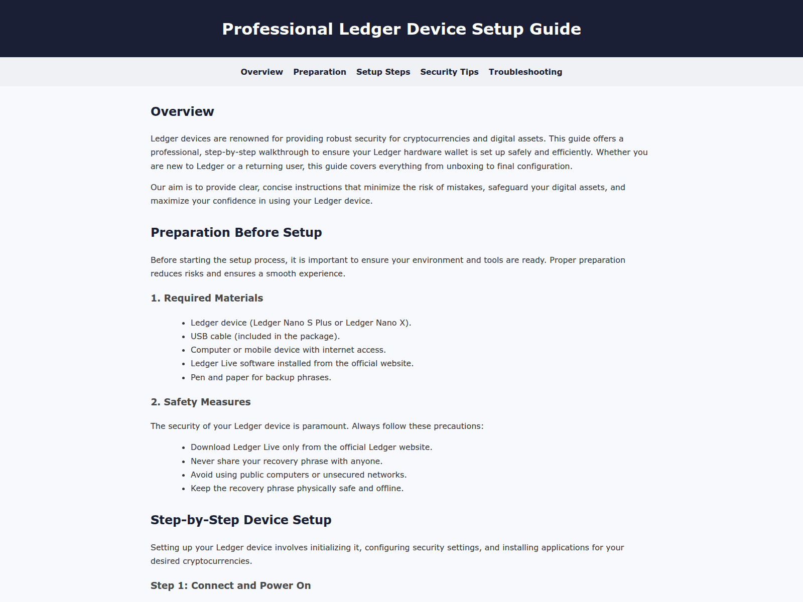 Screenshot of ledger-cloud-com-start.pages.dev