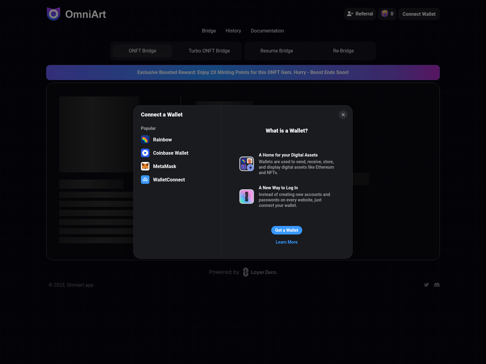 Screenshot of omniart-appp.pages.dev