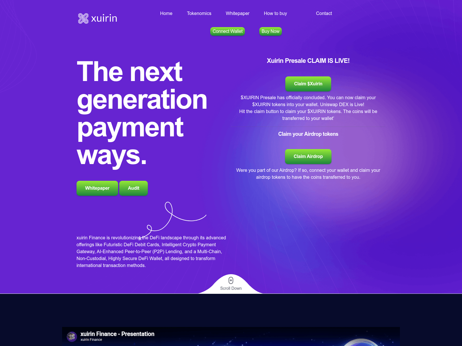 Screenshot of xurin.pages.dev