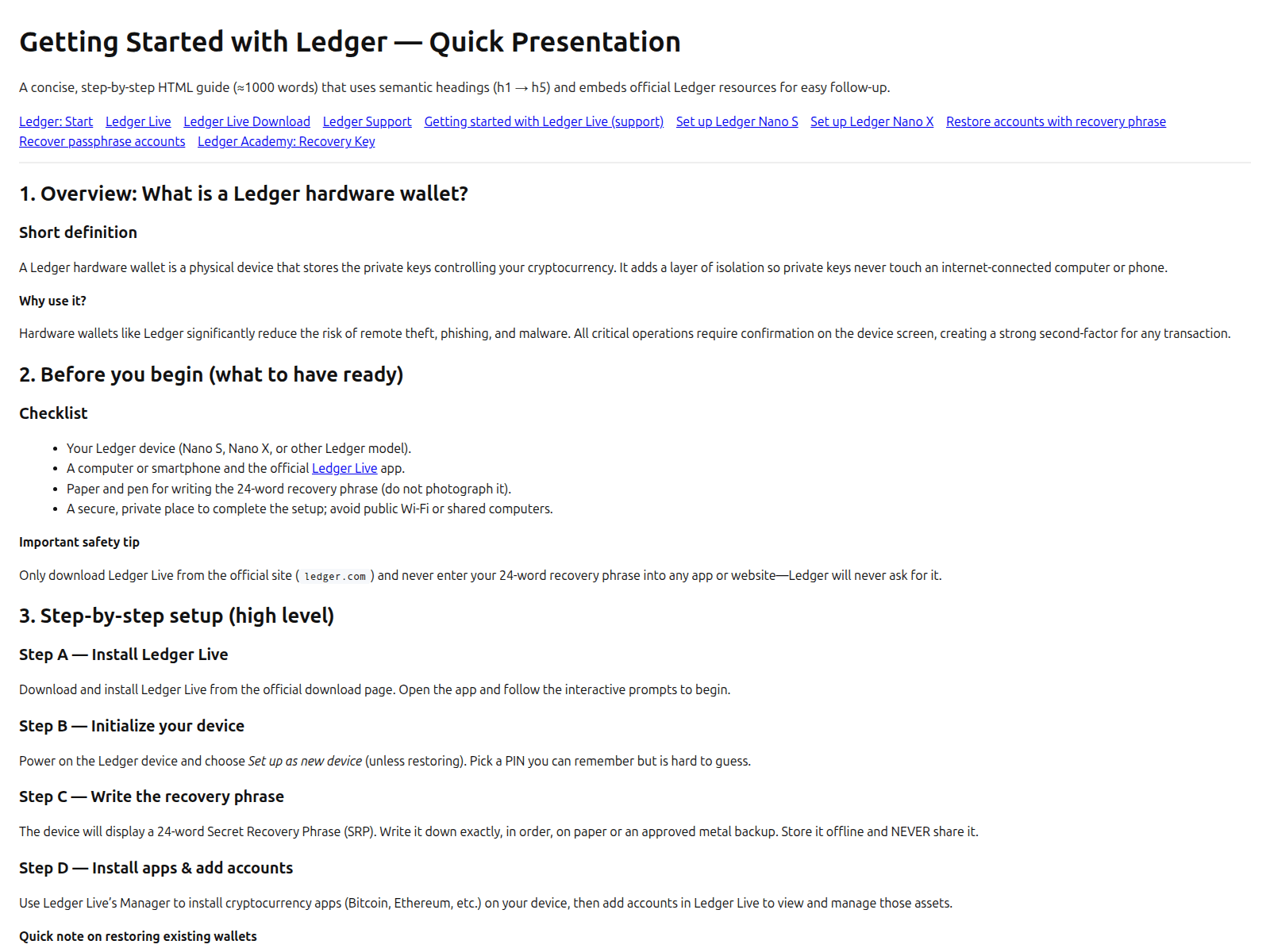 Screenshot of hone-ldger-io.pages.dev