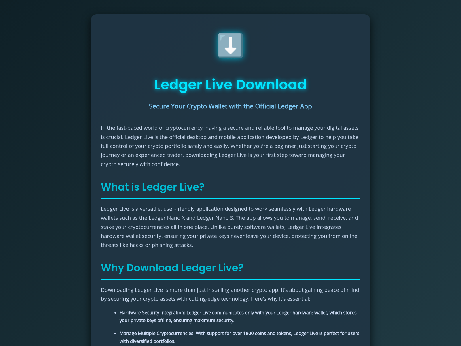 Screenshot of lledger-download-live-access.pages.dev
