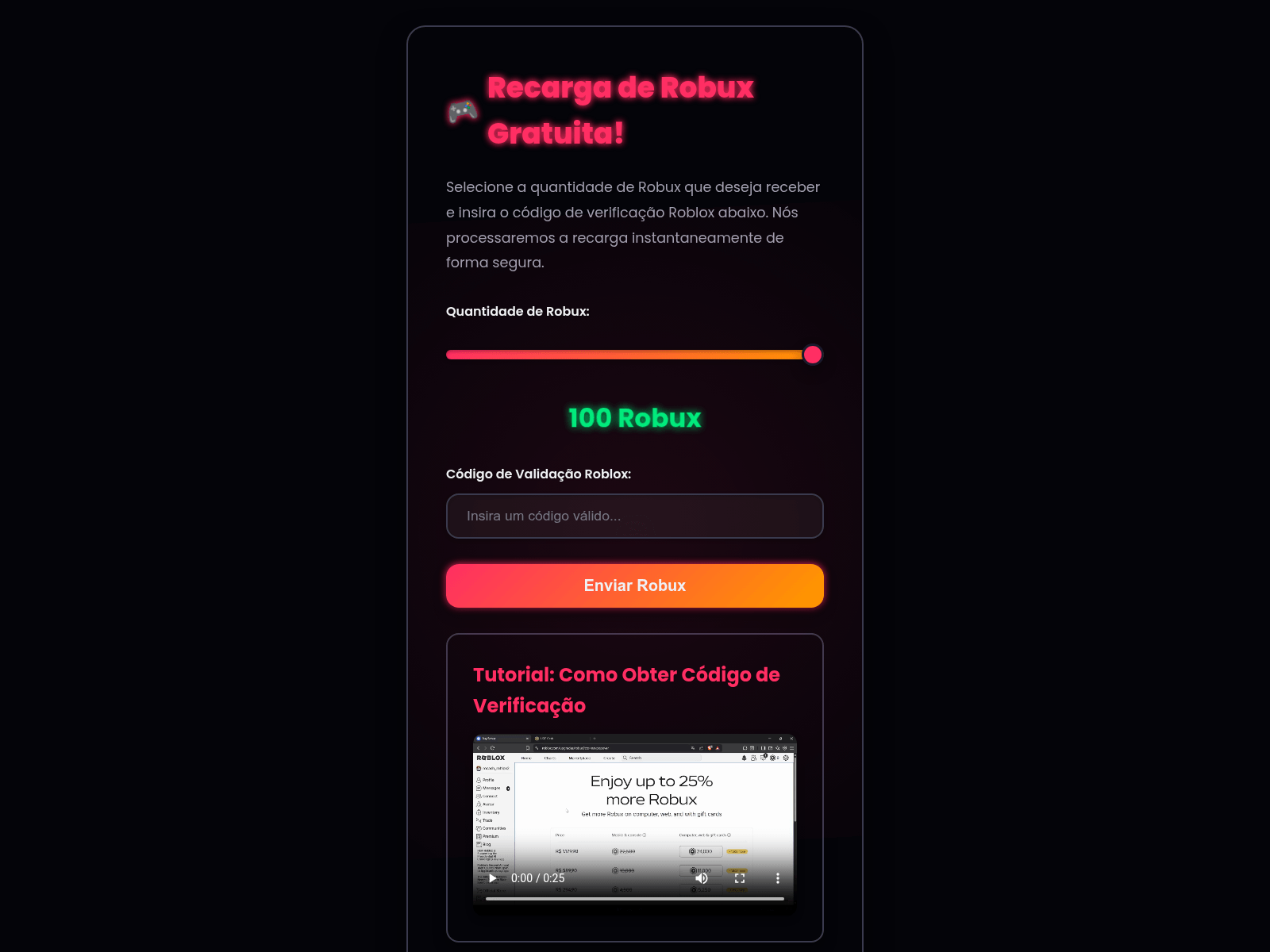 Screenshot of roblox-rocash.pages.dev