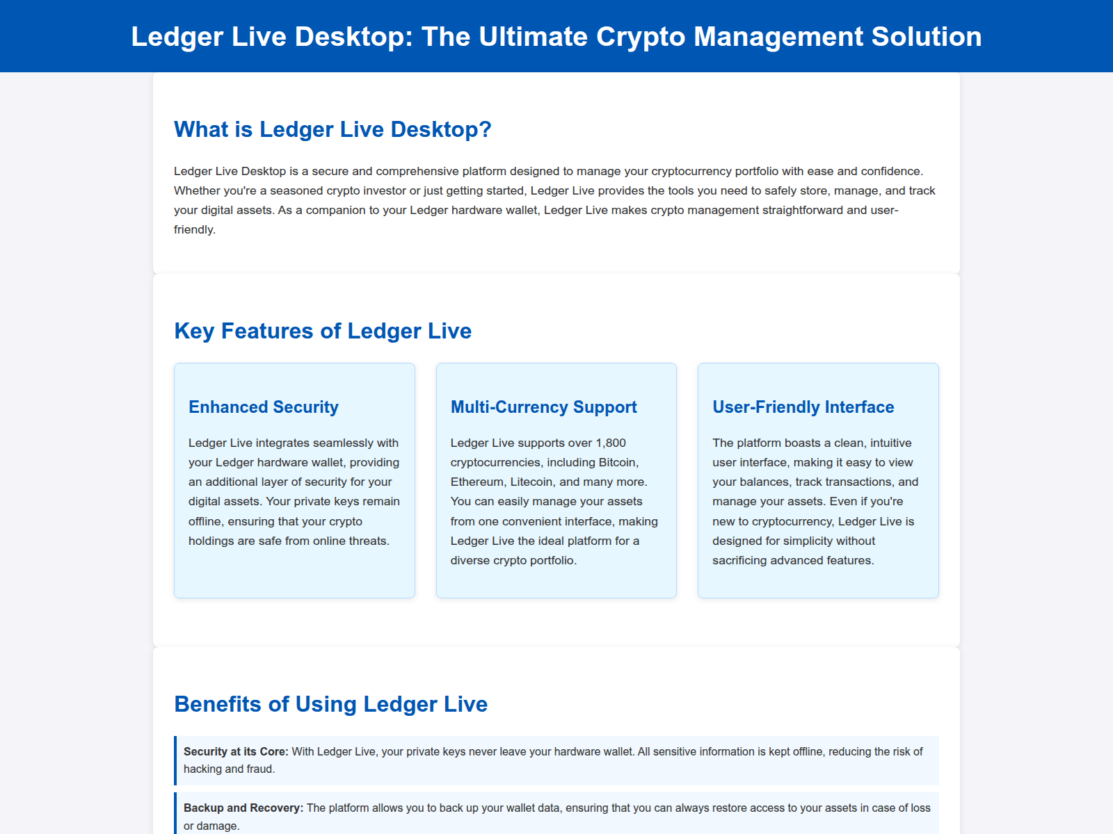 Screenshot of ledger-live-desktop-start.pages.dev