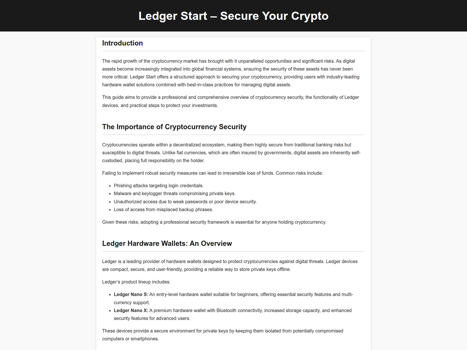 Screenshot of ledger-com-starrt-web.pages.dev