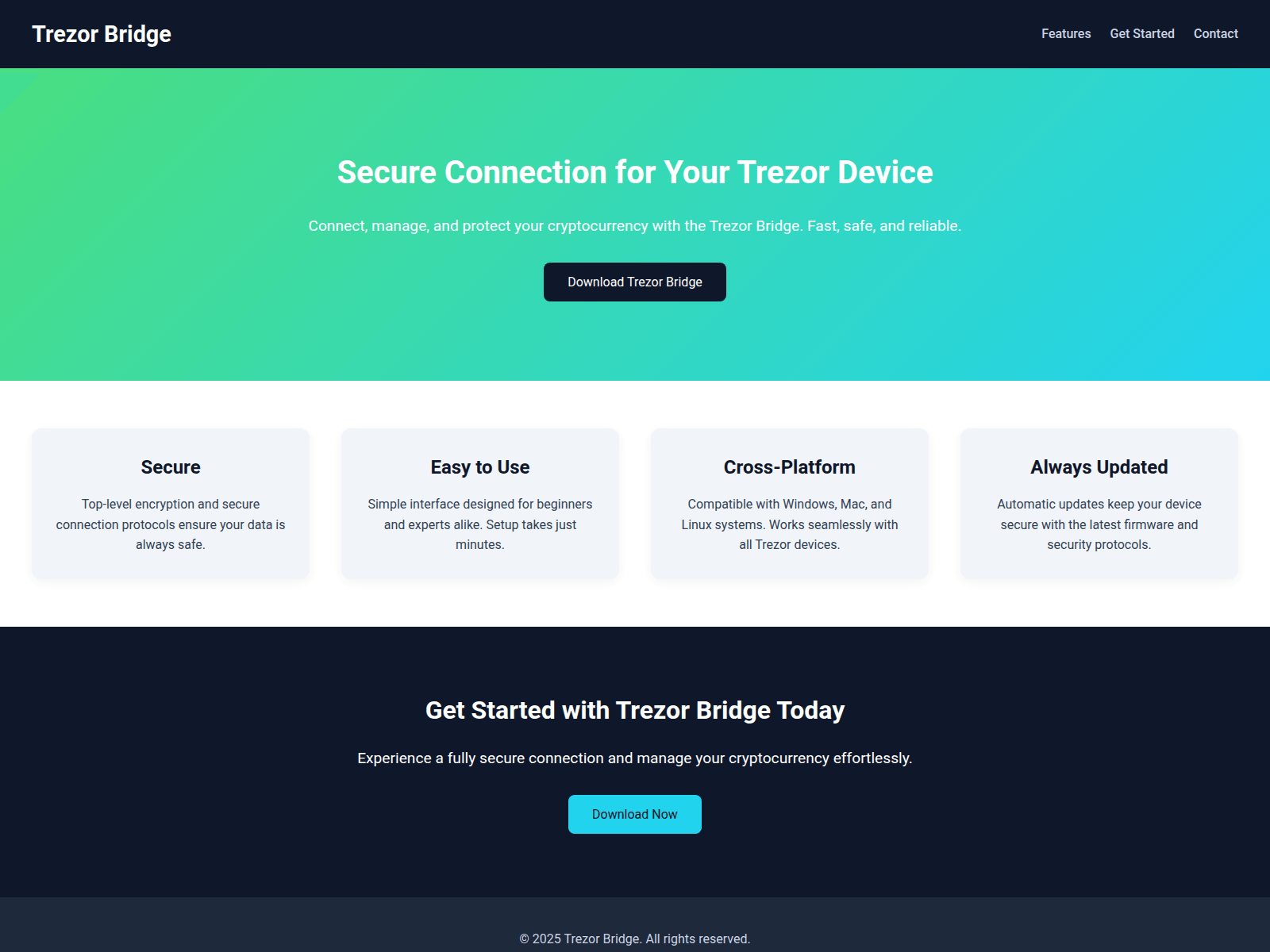 Screenshot of trzr-io-bridge--guide.pages.dev