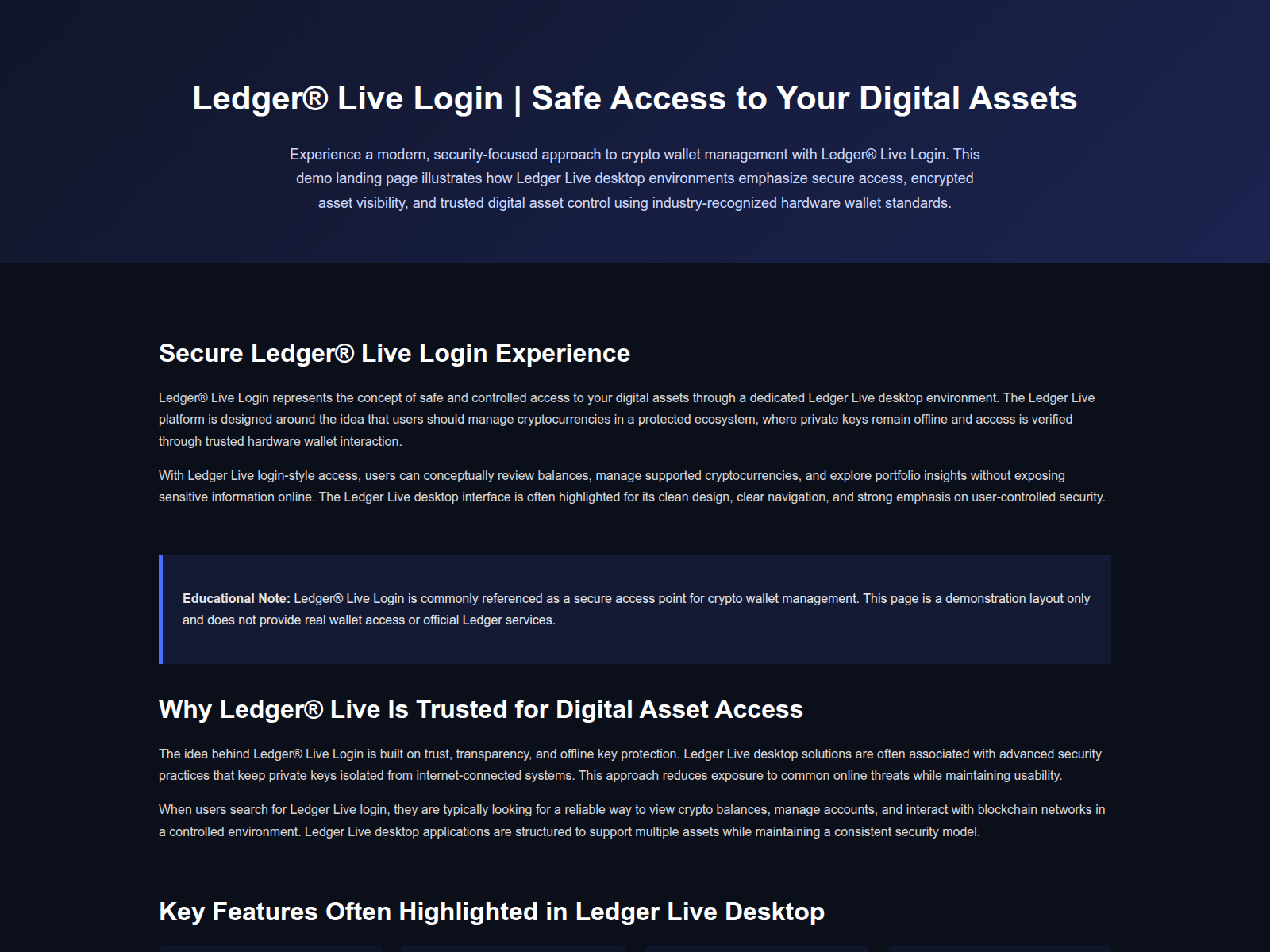 Screenshot of ledge-live-login-learn.pages.dev