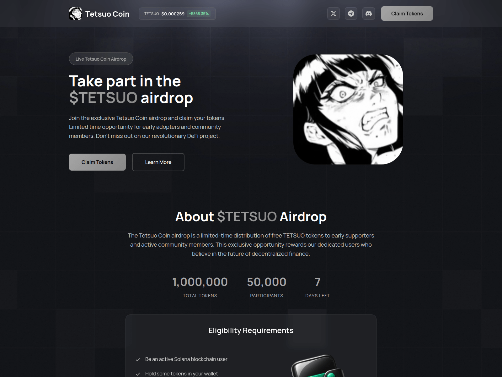 Screenshot of migrationsdot.fun