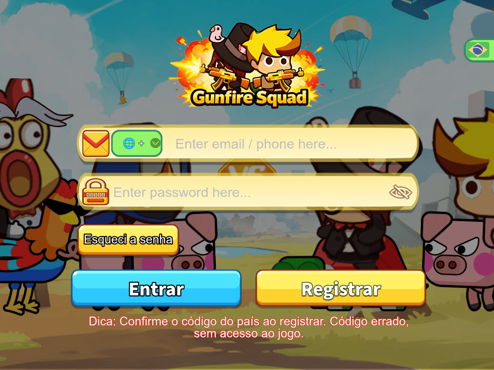 Screenshot of gunfiresquad.org